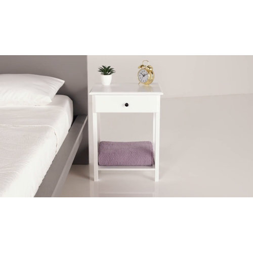 Andover Mills™ Friddle Manufactured Wood Nightstand & Reviews Wayfair Canada